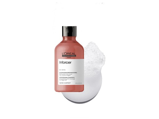 loreal inforcer biotyna szampon łamliwe