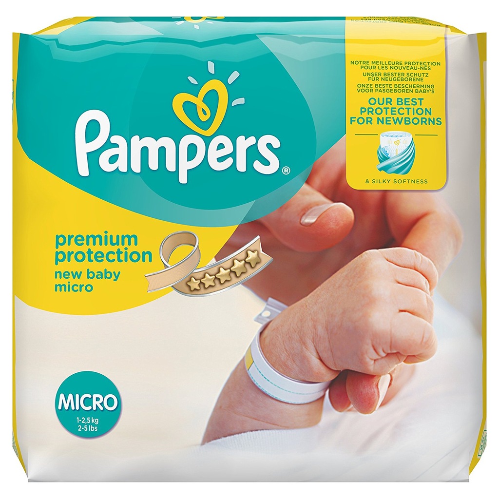 pampers dla wcześniaków allwgro