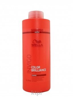 wella brilliance szampon do włosów farbowanych grubych opinie