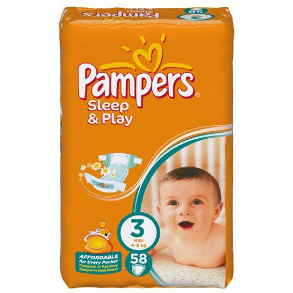 pampers sleep and play różnica