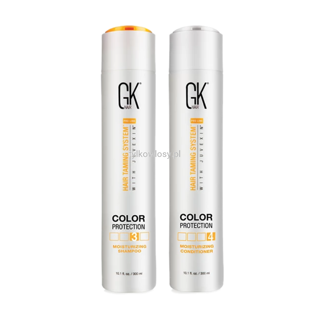 odżywka i szapmon do włosów global keratin