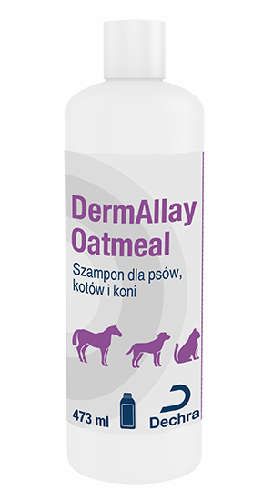 dermallay oatmeal szampon dla psa