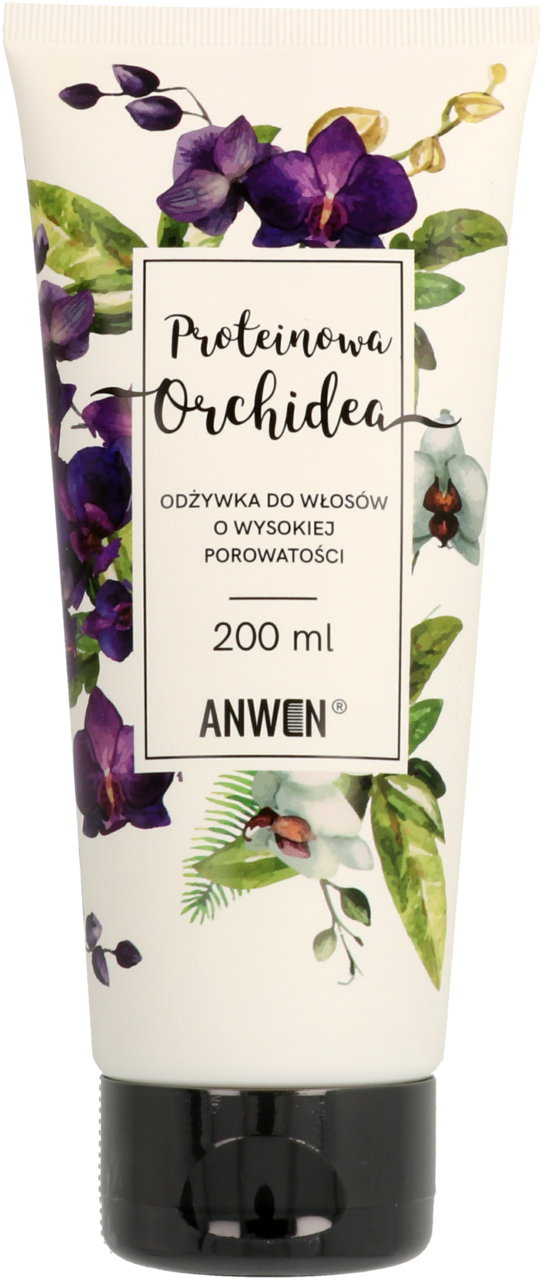 anwen proteinowa orchidea odżywka do włosów o wysokiej porowatości