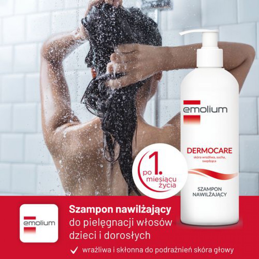 emolium szampon nawilżający 400 ml