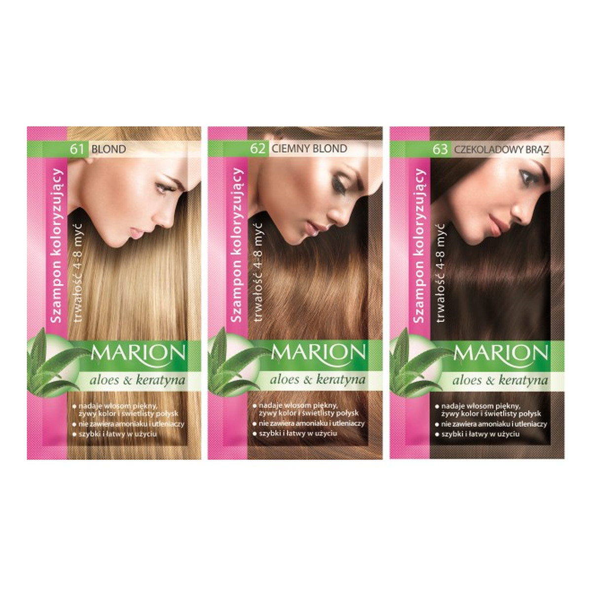 marion szampon koloryzujący do włosów