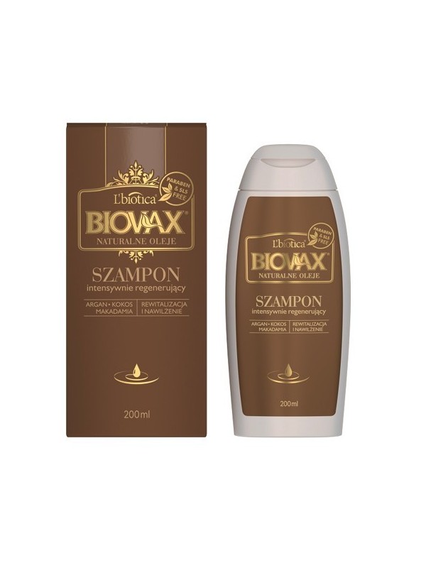 biovax argan makadamia kokos szampon