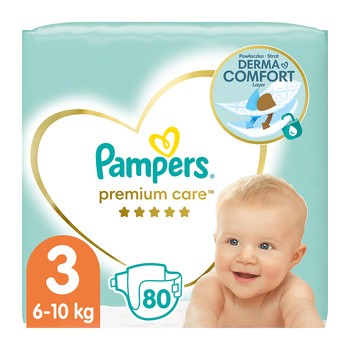 pieluchy pampers 3 80 szt