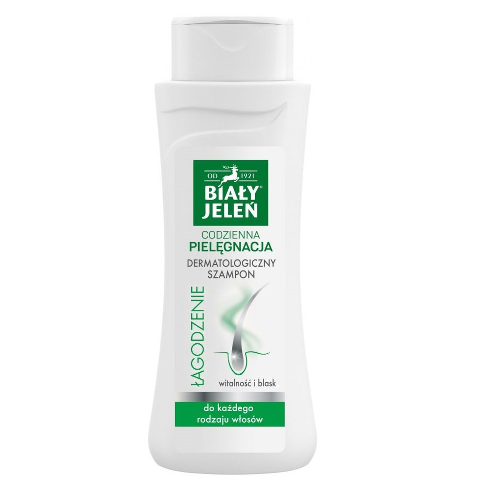 biały jeleń for men wzmacniający szampon przeciwłupieżowy z ekstraktem