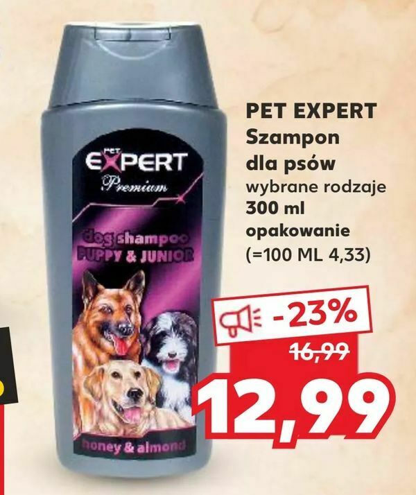 szampon dla psów kaufland