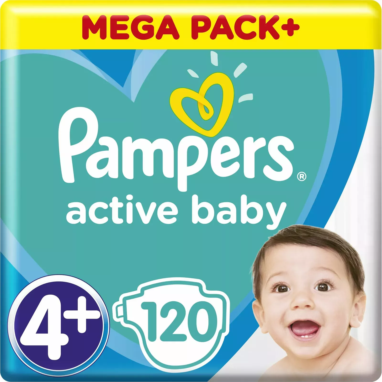 pieluszki pampers active baby 4