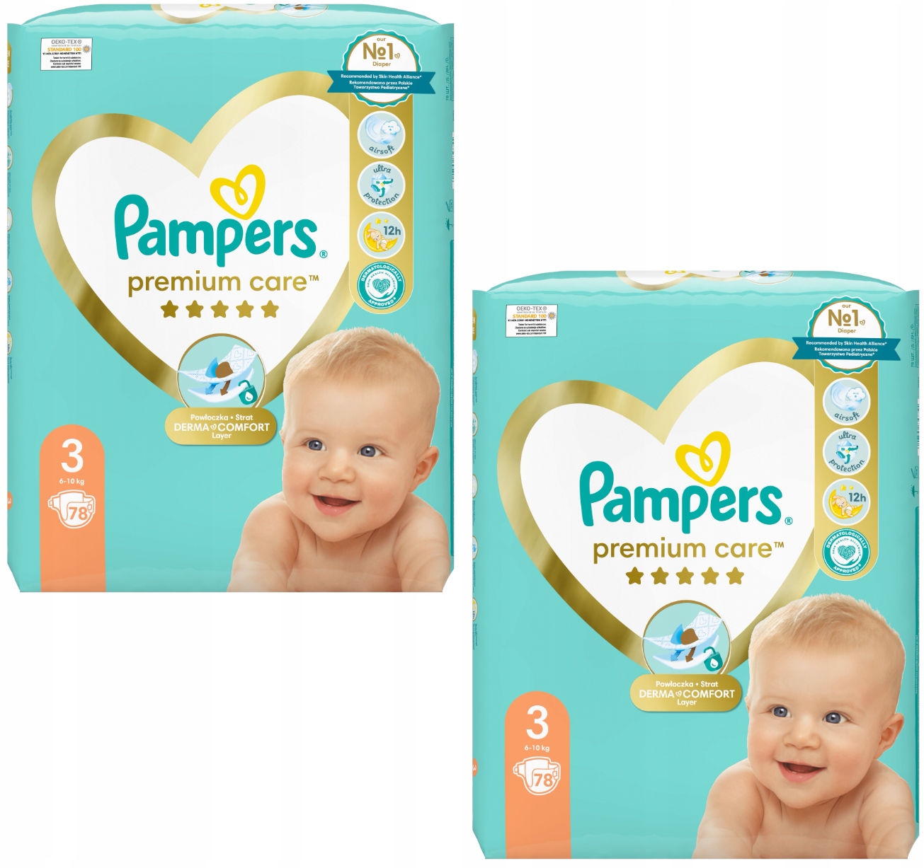 cena pieluch pampers w rossmanie