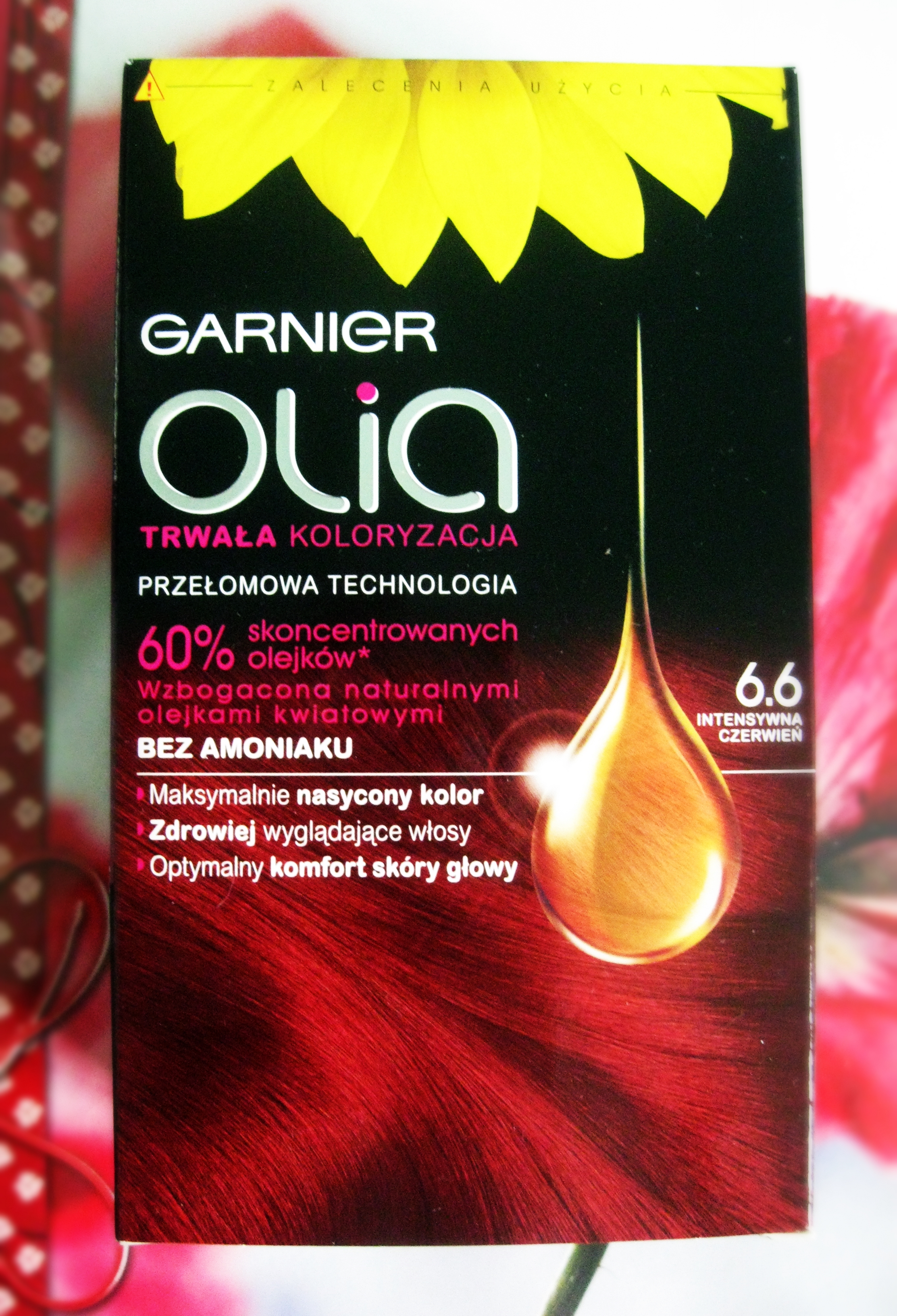 szampon koloryzujący garnier olia