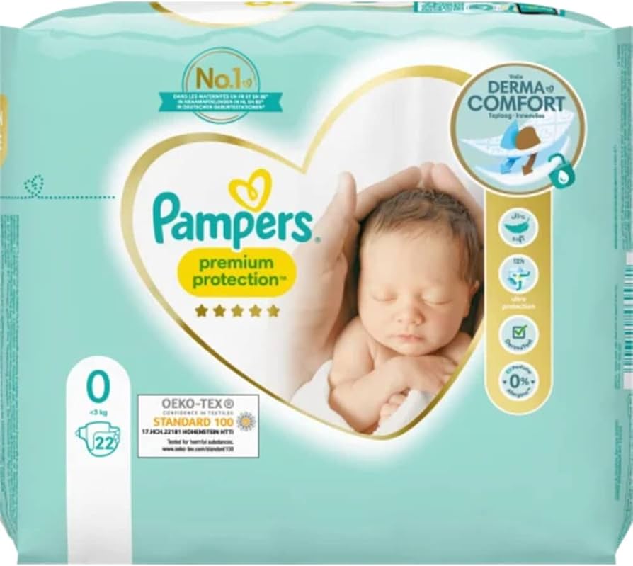 pampers premium protection 1 22 sztuki