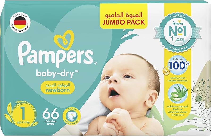 pampers new baby dry 2 66 szt