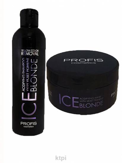 profis ice blonde szampon i maska