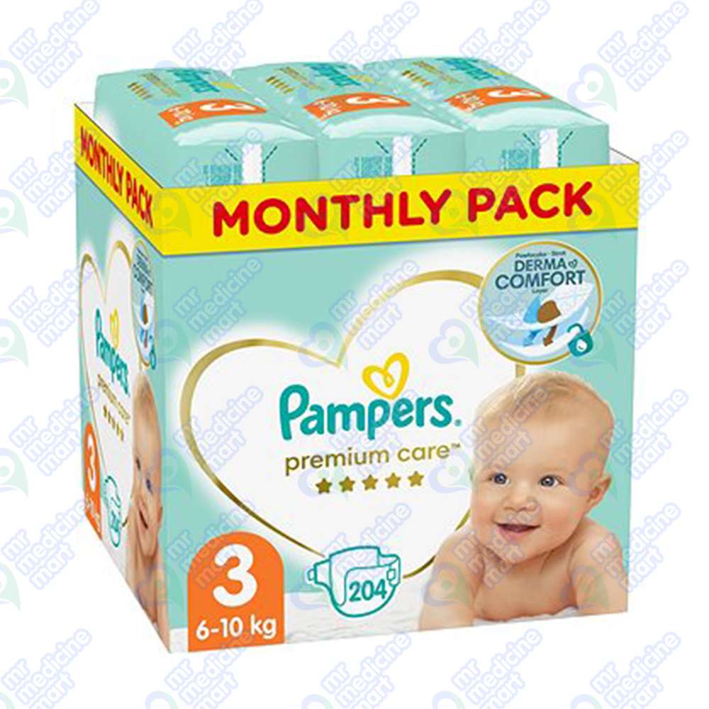 pampers premium care monthly pack