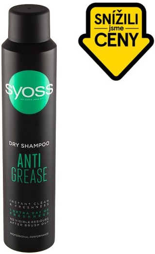 promocja syoss anti-grease suchy szampon do włosów