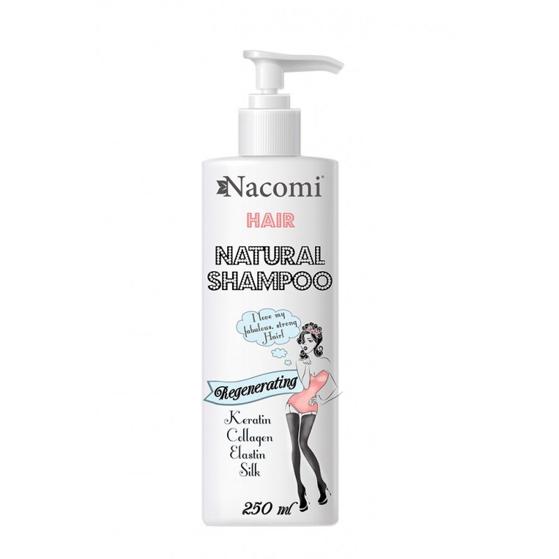 nacomi naturalny szampon dla mężczyzn 250ml