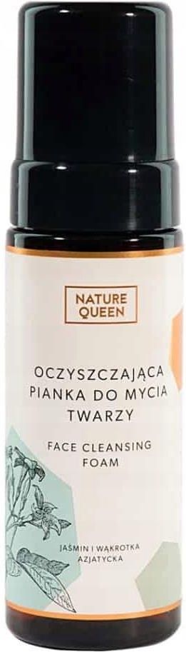 nature queen oczyszczająca pianka myjąca do twarzy