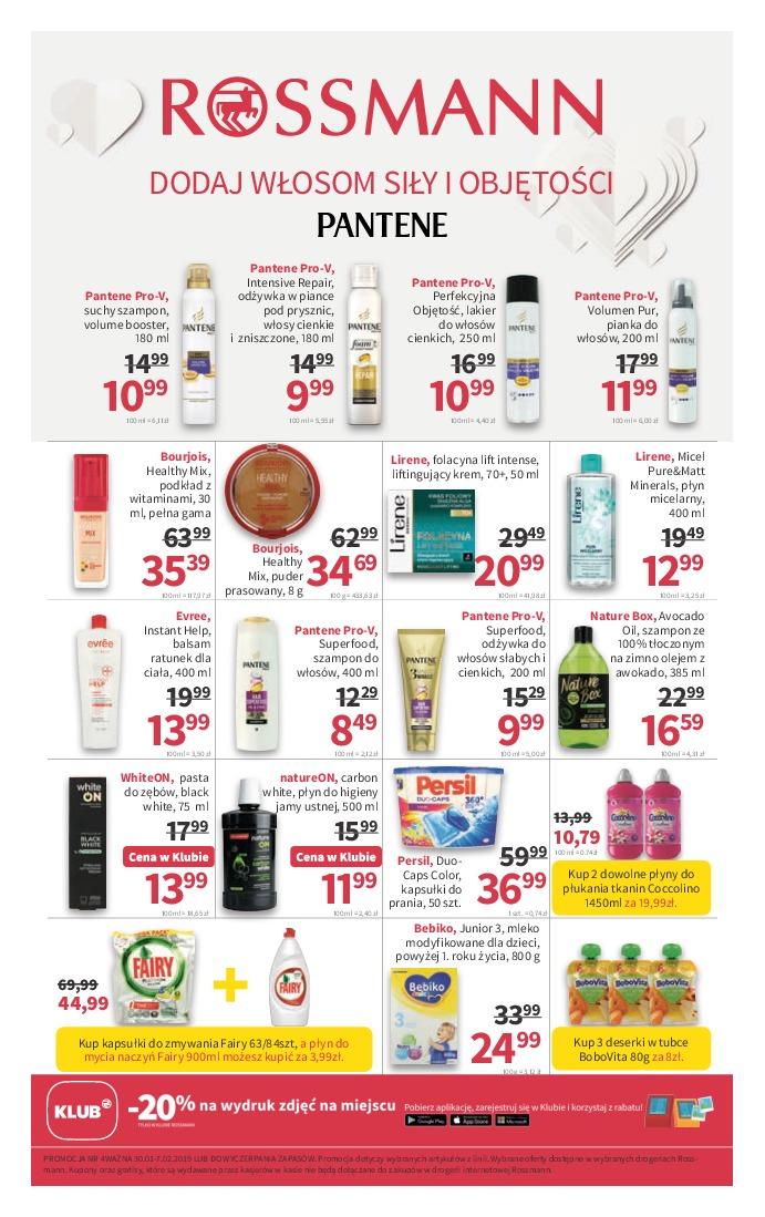 rossmann 1 1 lipiec 2019 szampon