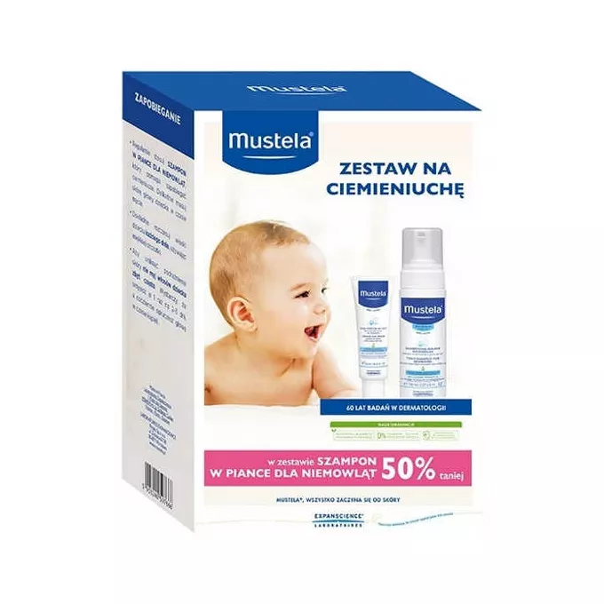 mustela szampon w piance skład