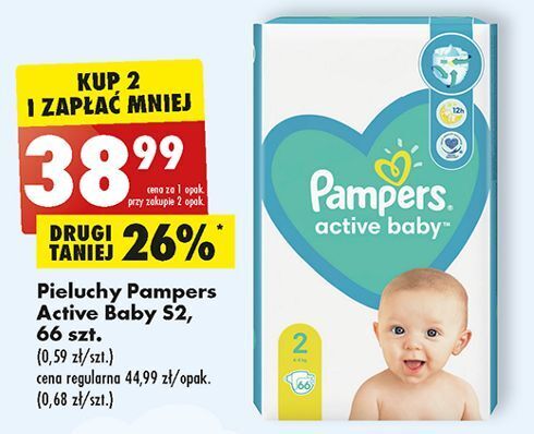 pampers 2 144 szt biedronka