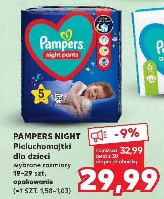 19 zł rabatu pampers