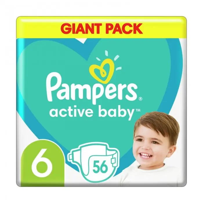 pampers active baby 6 cena