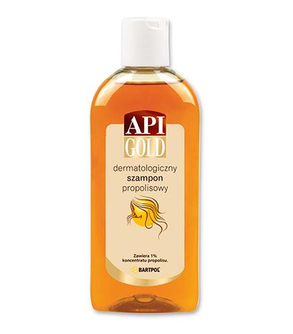 api gold dermatologiczny szampon propolisowy skład