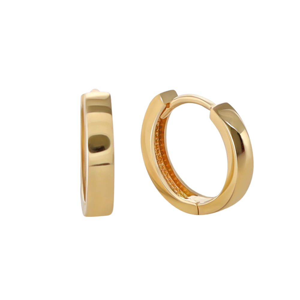 huggie earrings gold uk