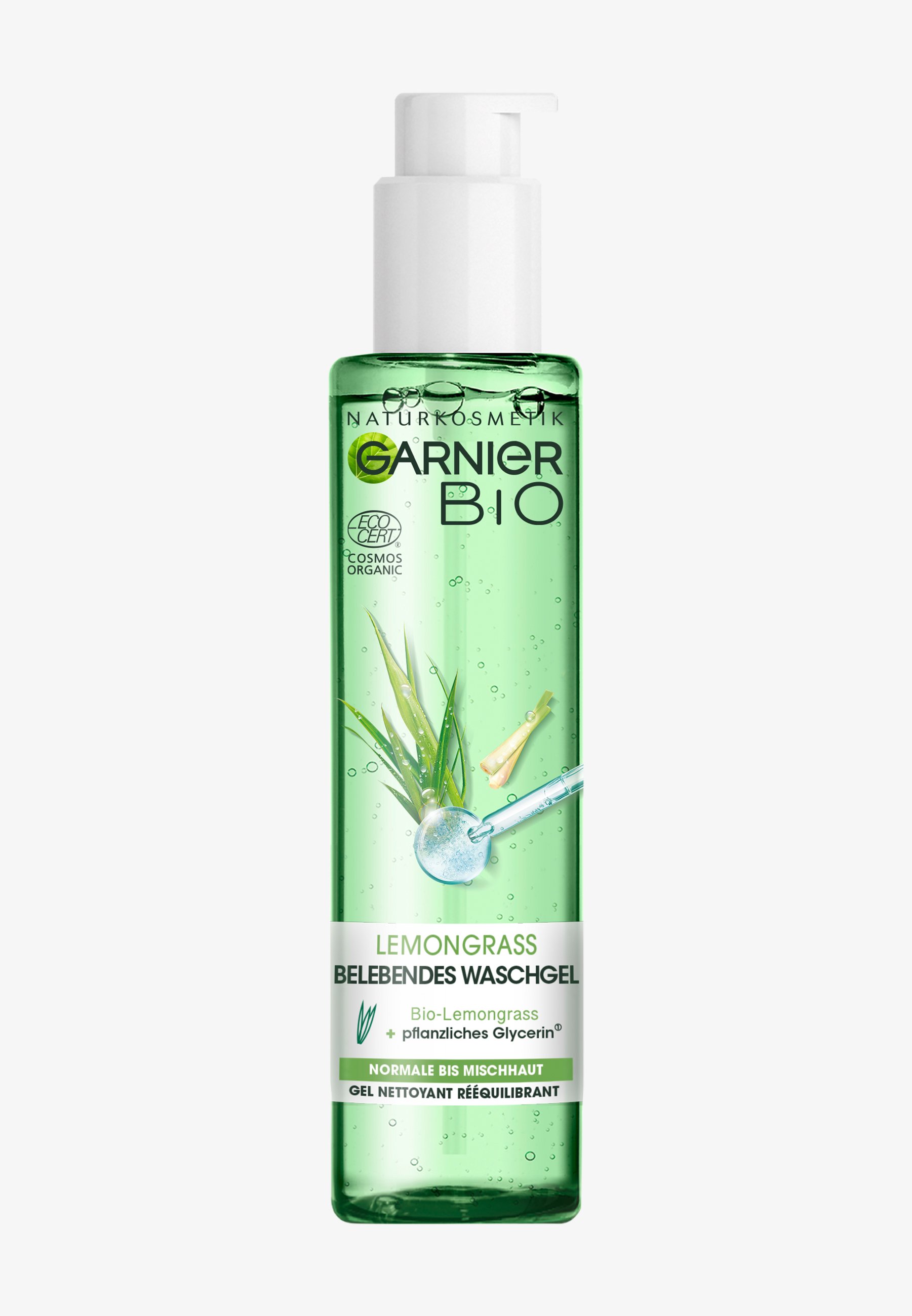 oczyszczająca pianka do mycia twarzy organic lemongrass