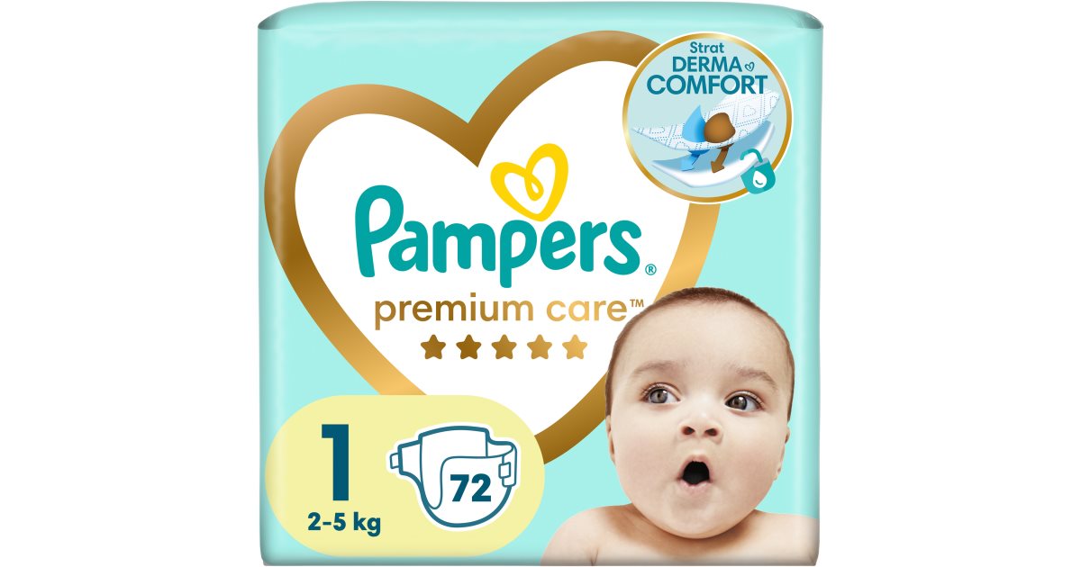 pampers premium care 1 x88 szt