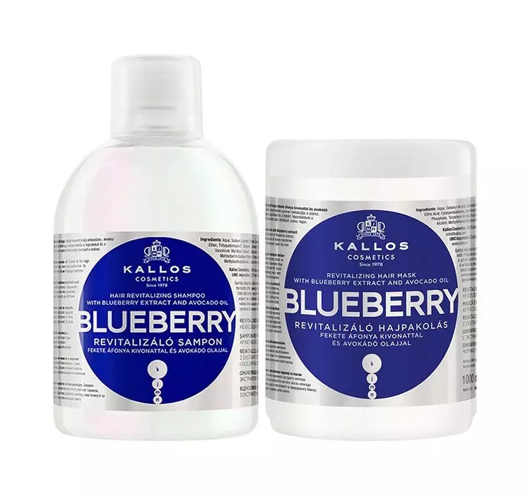 kallos blueberry szampon 1000 ml