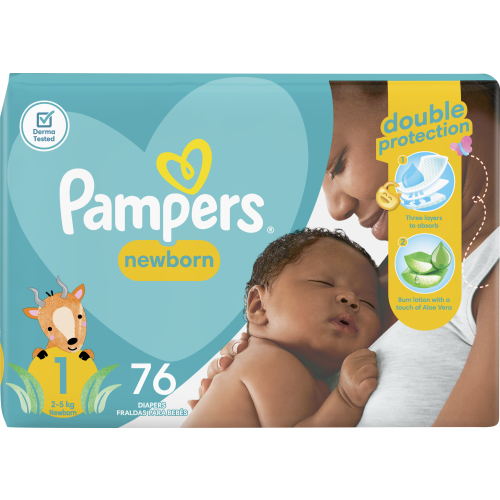 pampers new baby dry 76