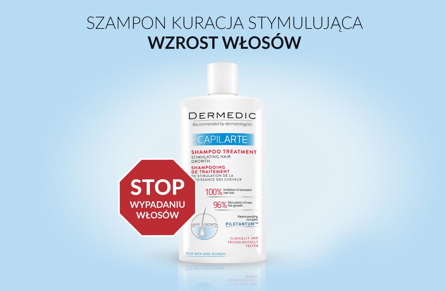 dermedic capilarte szampon kuracja stymulująca wzrost włosów gemini