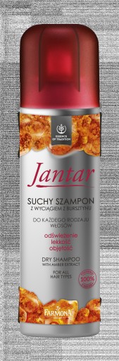 farmona jantar szampon suchy z wyciągiem z bursztynu 180ml