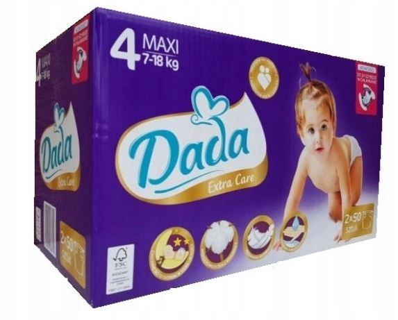 pieluchy dada premium fioletowe