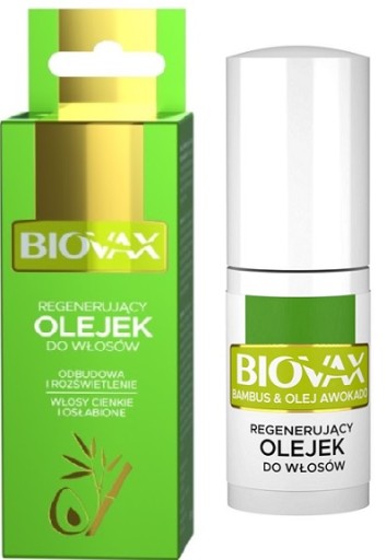 biovax bambus & olej avocado olejek regenerujący do włosów opinie