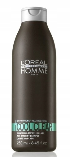 loreal homme cool clear szampon przeciwłupieżowy 250ml