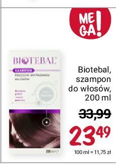 biotebal szampon i odzywka rossmann cena