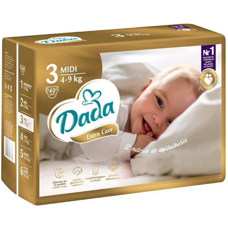 pieluchy dada newborn cena