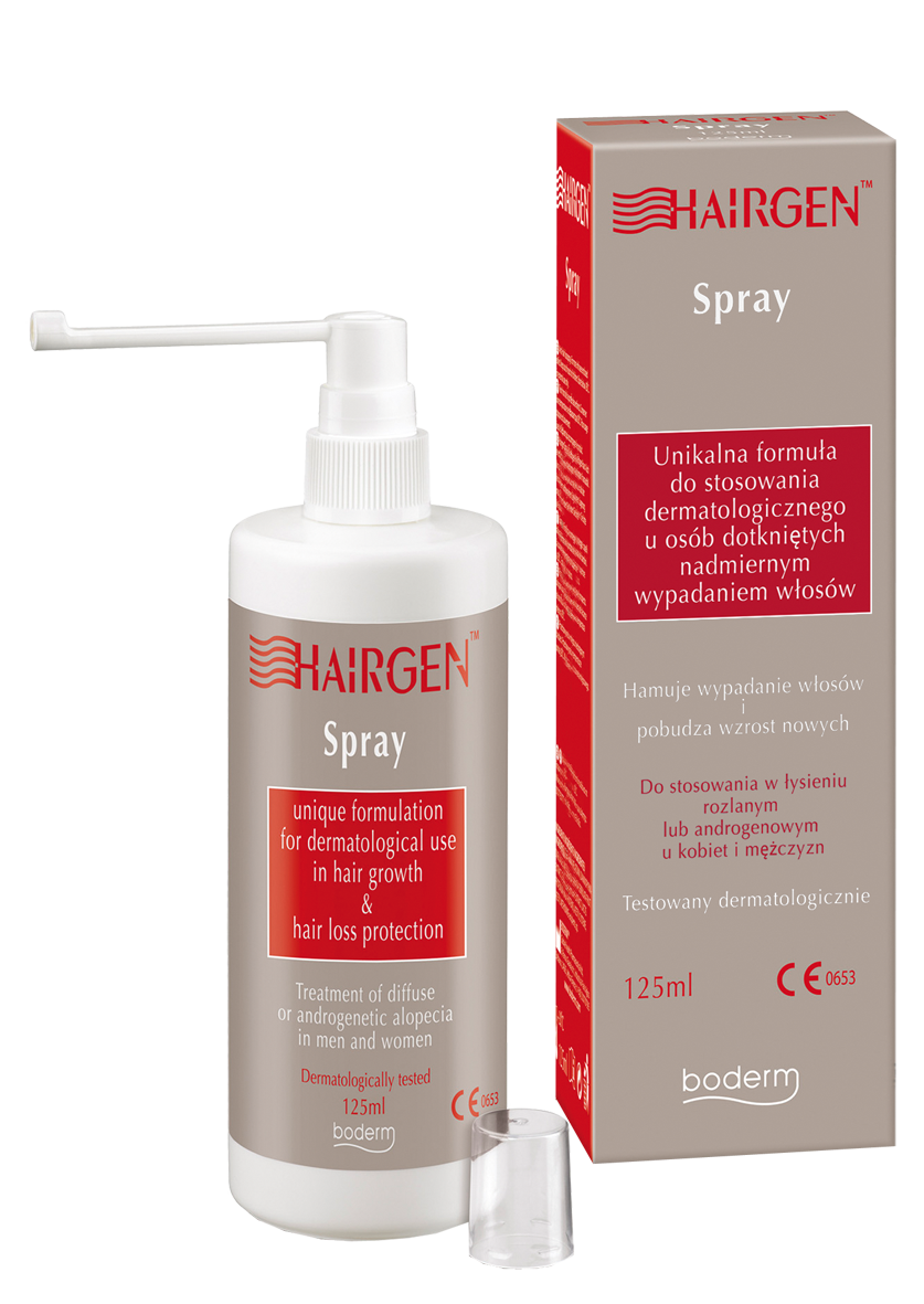 hairgen spray i szampon