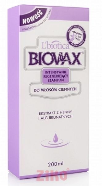 biovax szampon do wlosow ciemnych