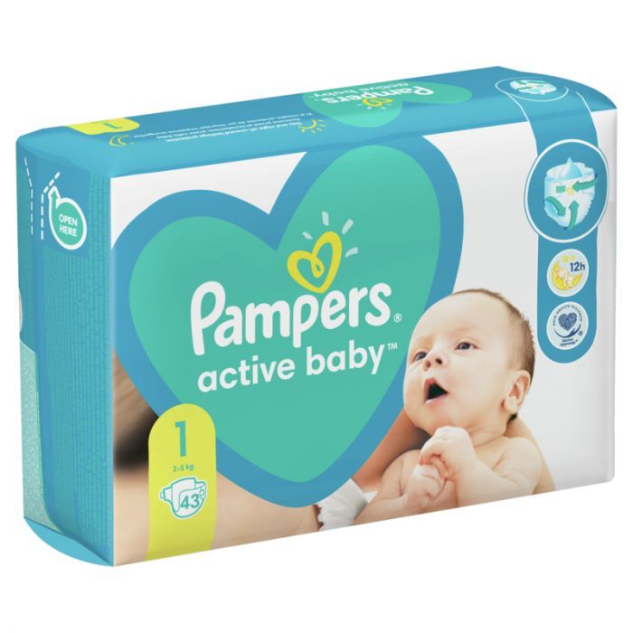 pampers activ baby 1