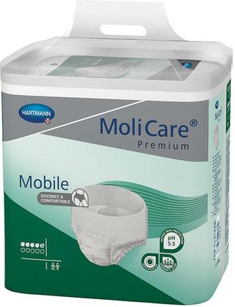 molicare pieluchomajtki premium mobile 10 kropli rozmiar l