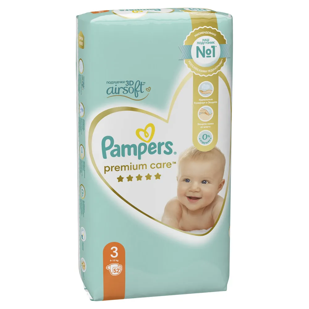 pampers premium care 4 52