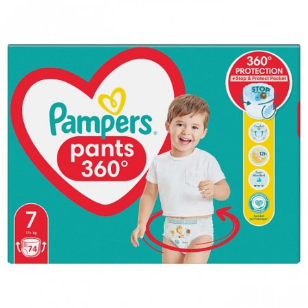 pieluchomajtki pampers 7