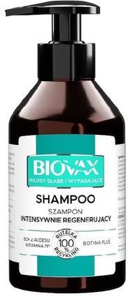 lbiotica biovax szampon do włosów słabych i wypadających 200ml