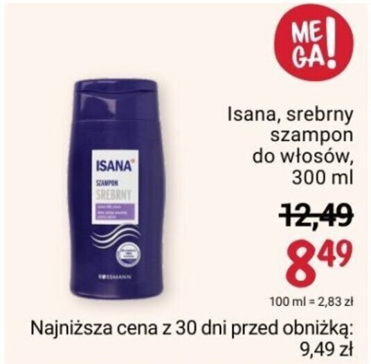 tylko w rossmann rossmann szampon do włosów srebrny 250 ml