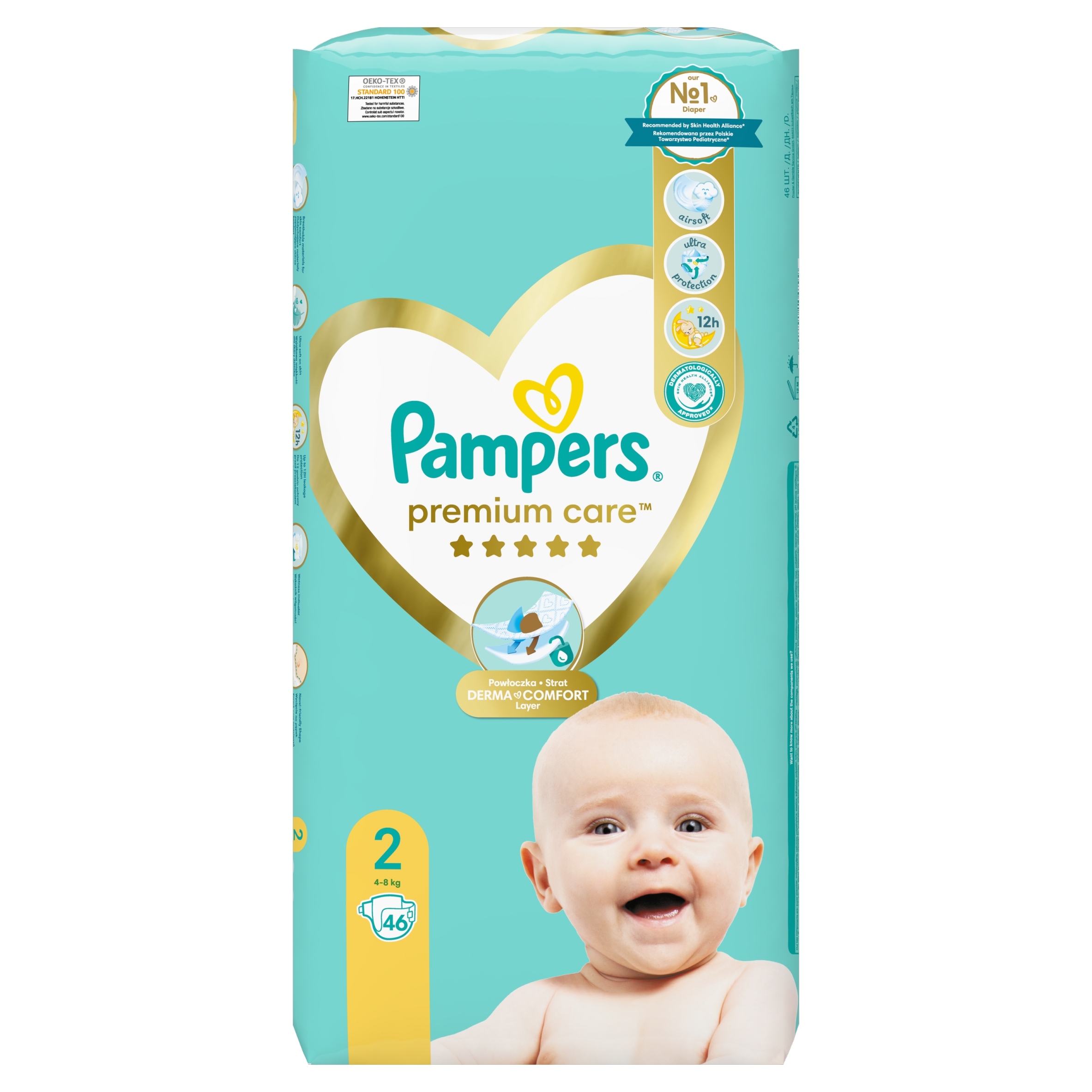 pieluszki premium care pampers 2